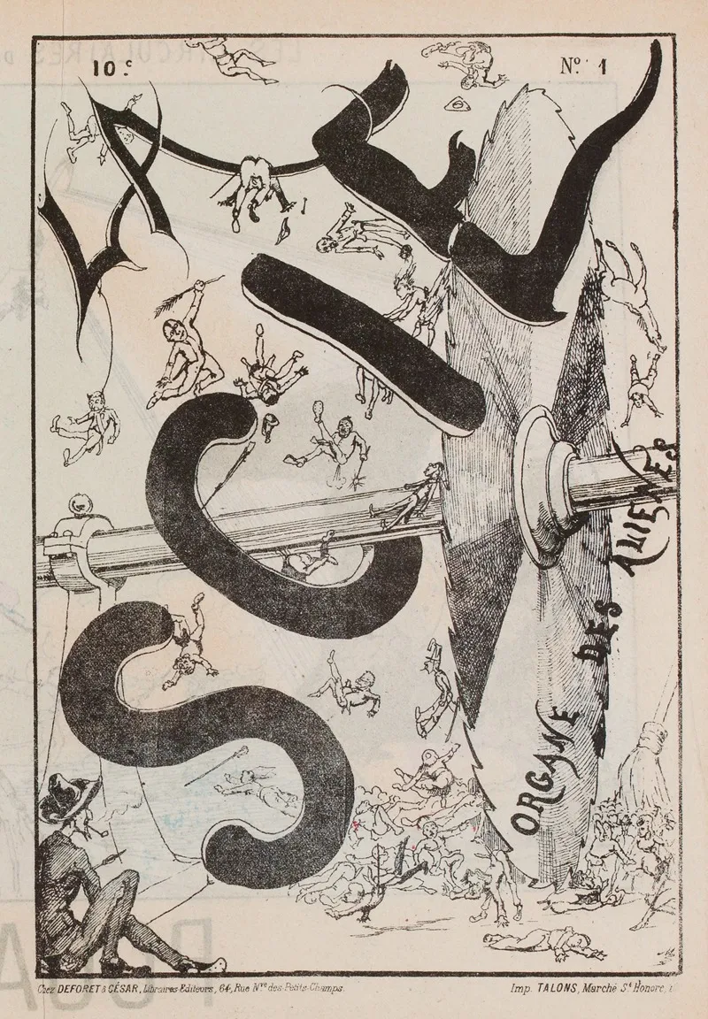 La Scie Organe Des Alienes Wall Art by Moloch (Alphonse Hector Colomb) - High-Resolution Digital Print