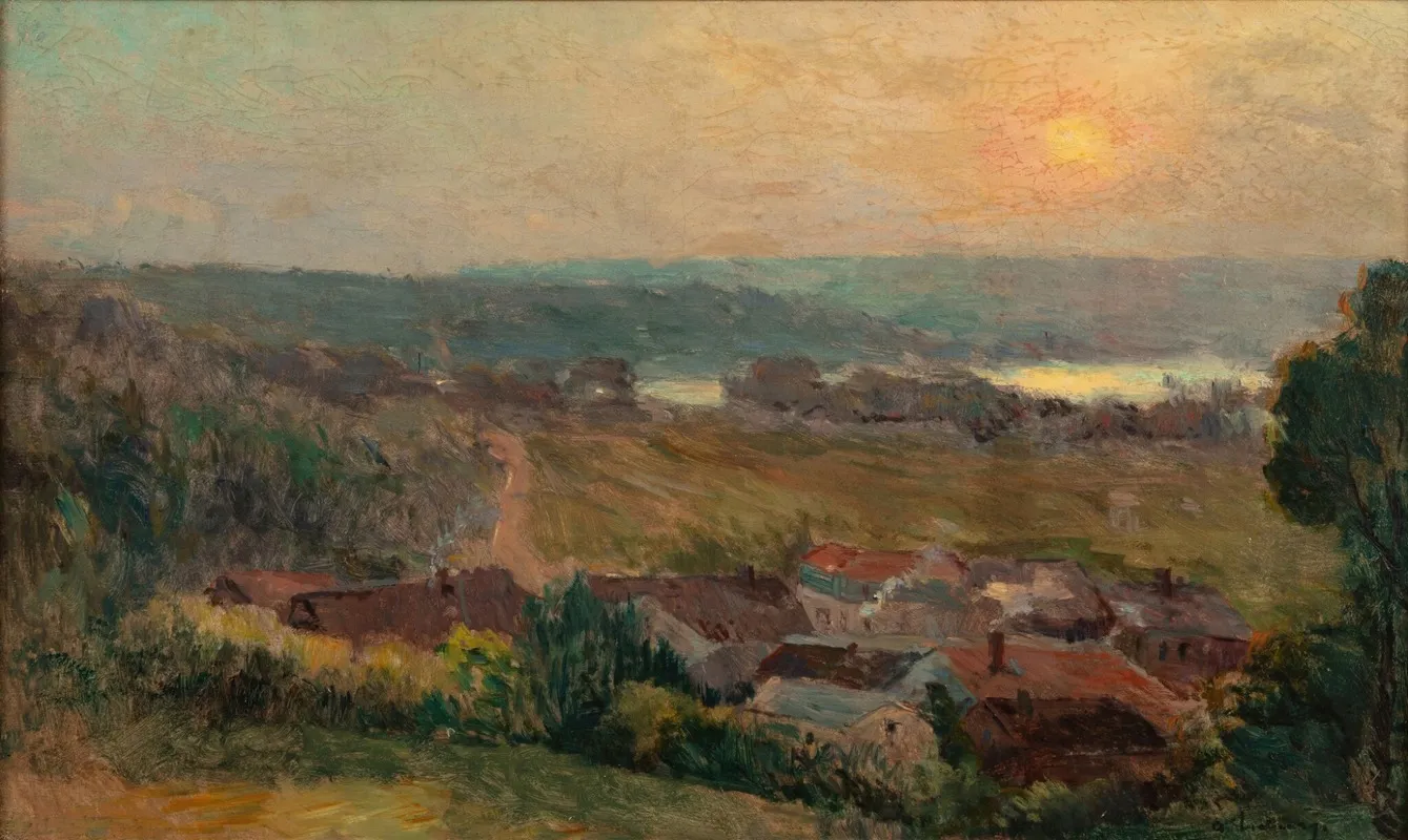 La Seine A Issy Les Moulineaux