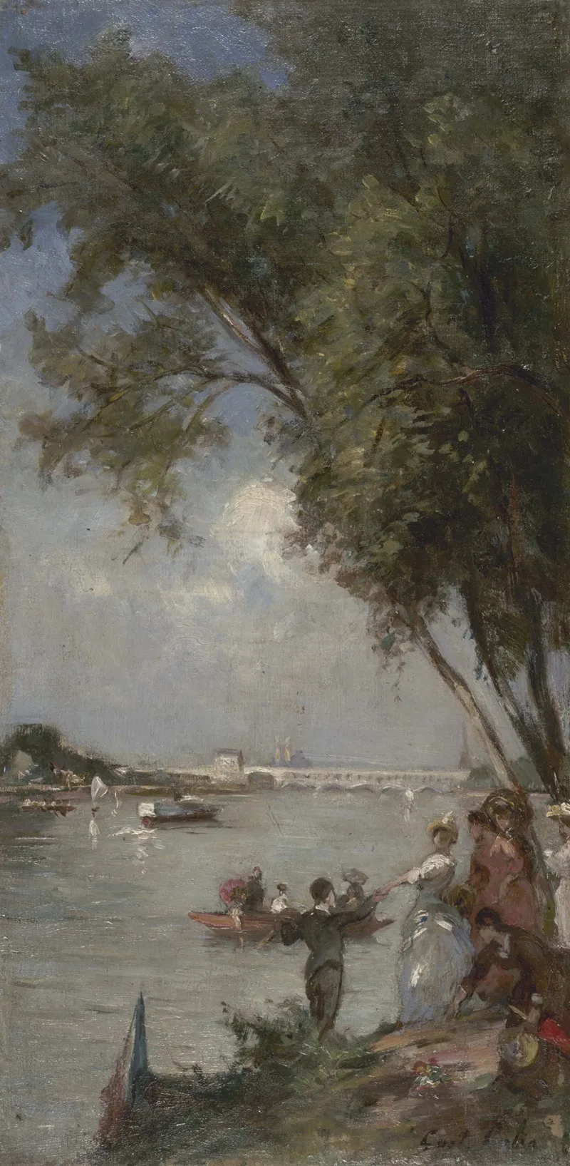 La Seine Au Bas Meudon 2