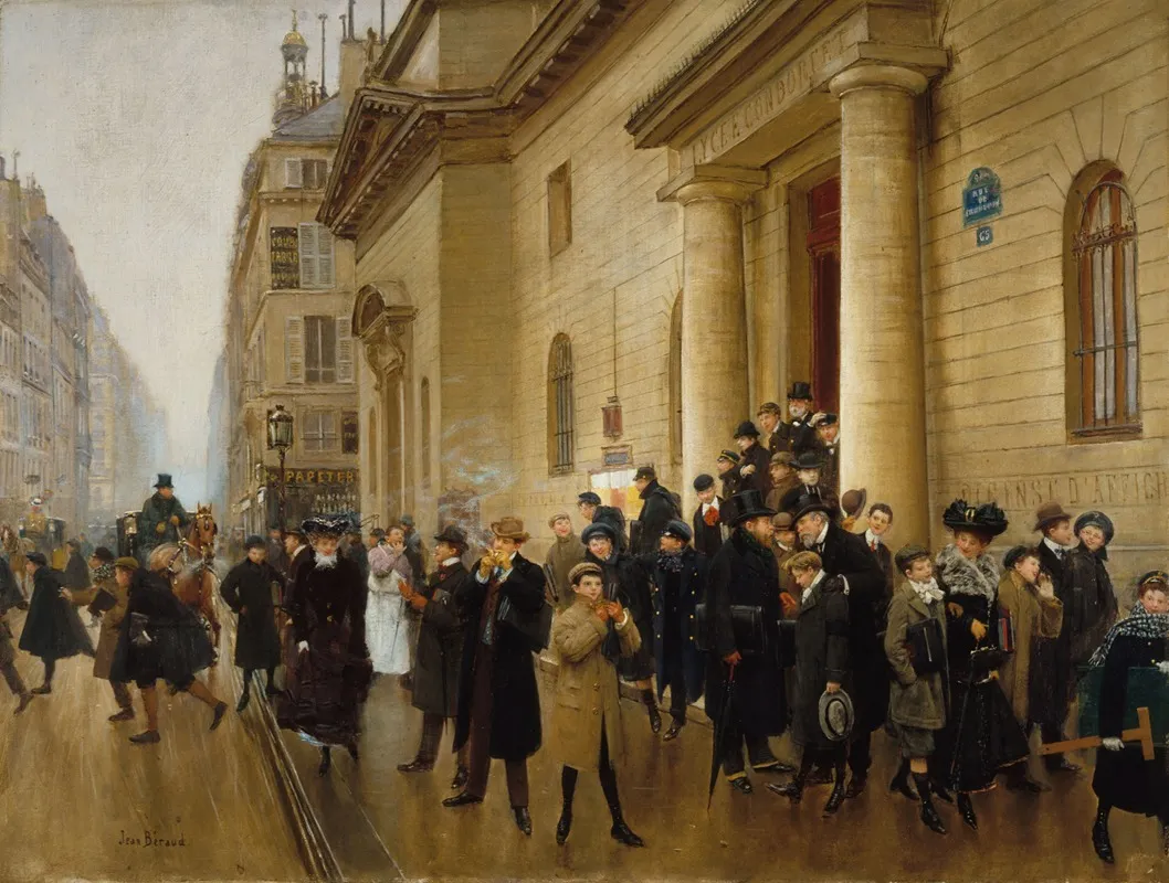 La Sortie Du Lycee Condorcet