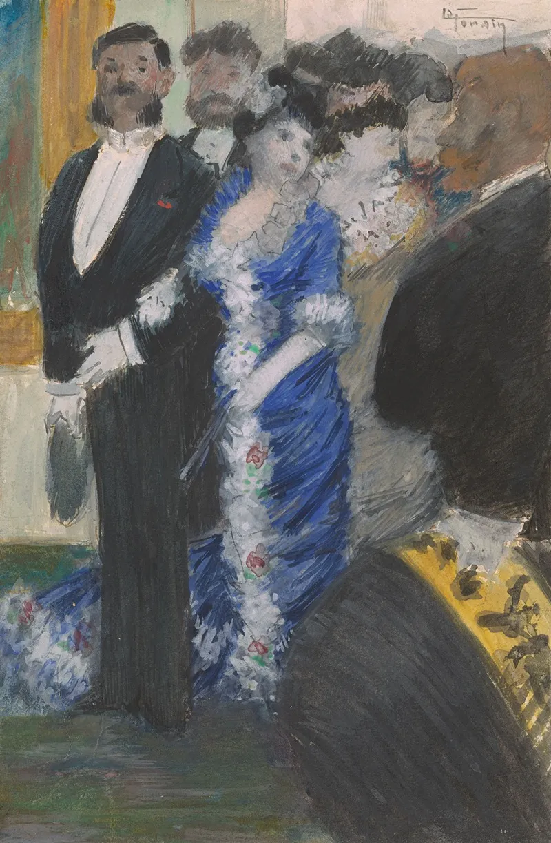 La Sortie Du Theâtre