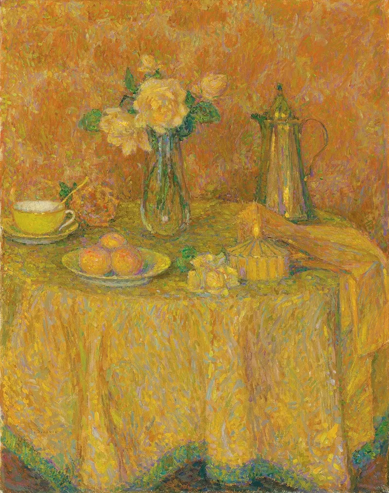 La Table Harmonie Jaune