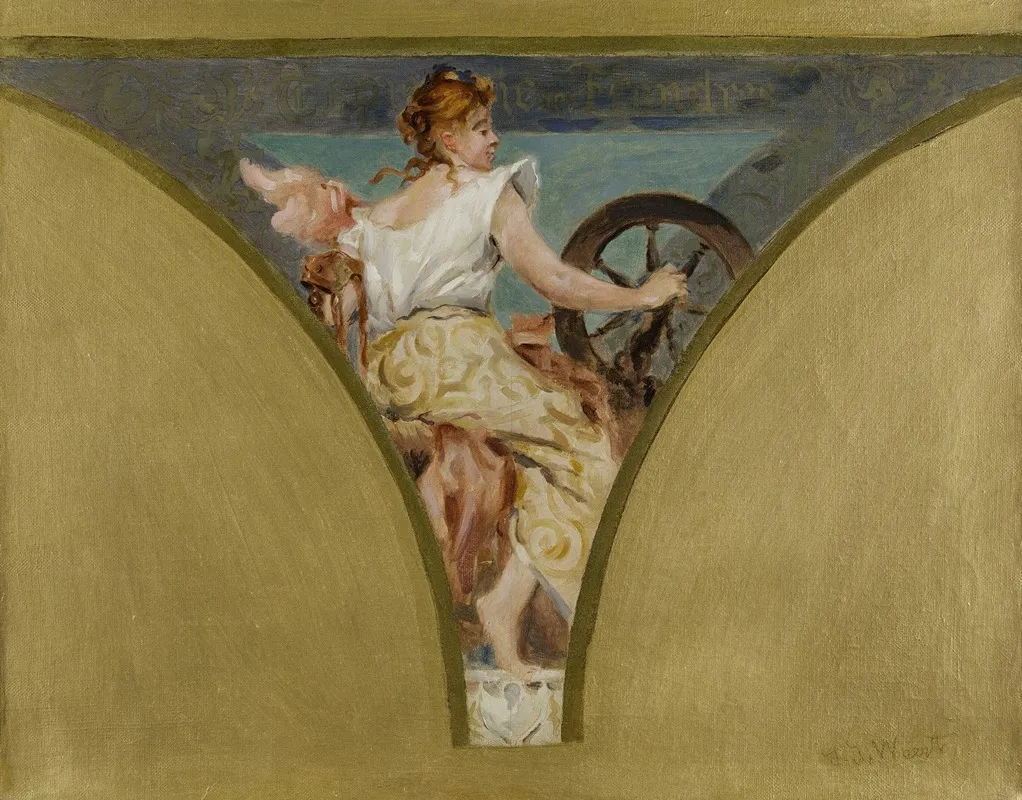 La Tapisserie Wall Art by Jean Joseph Weerts - High-Resolution Digital Print