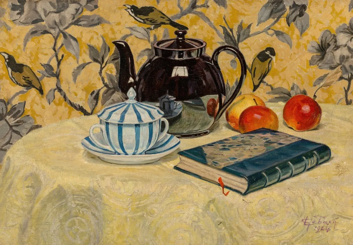 La Theiere Noire The Black Teapot