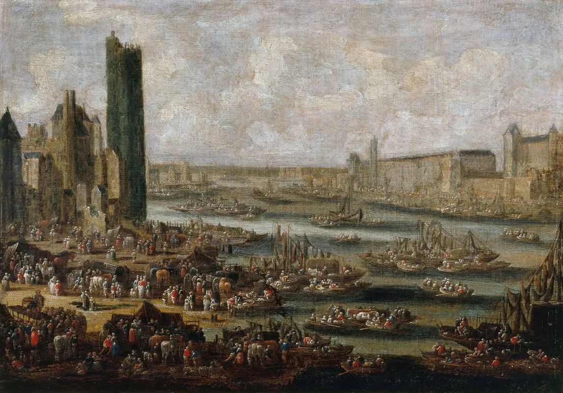 La Tour De Nesle Et Le Louvre
