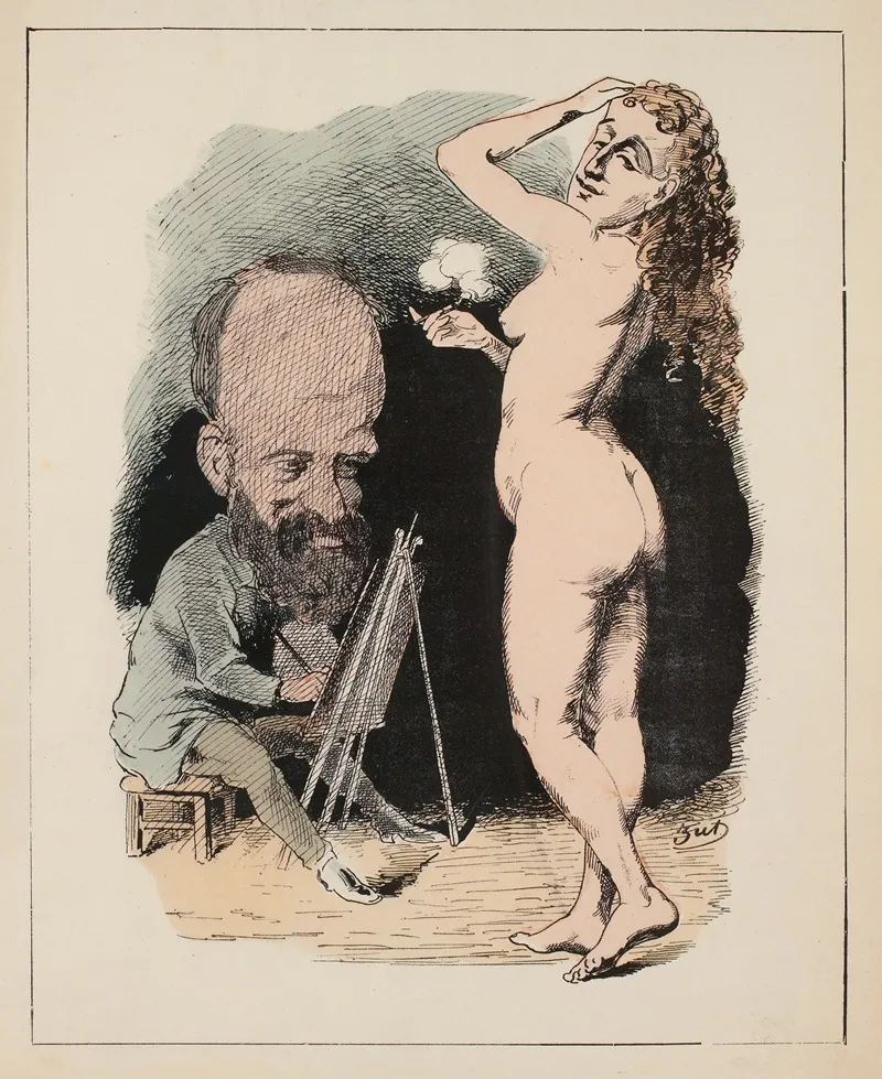 La Venus Espagnole Le Prince De Joinville Wall Art by Zut (Alfred Le Petit) - High-Resolution Digital Print