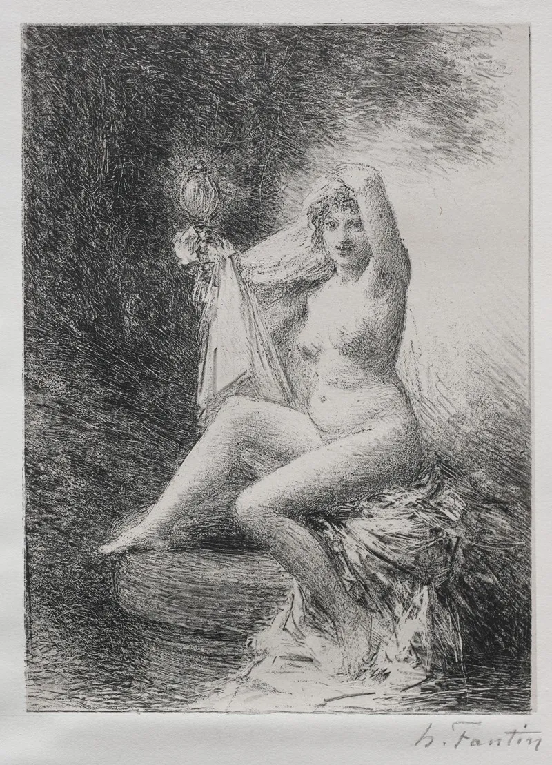 La Verite 2 Wall Art by Henri Fantin-Latour - High-Resolution Digital Print