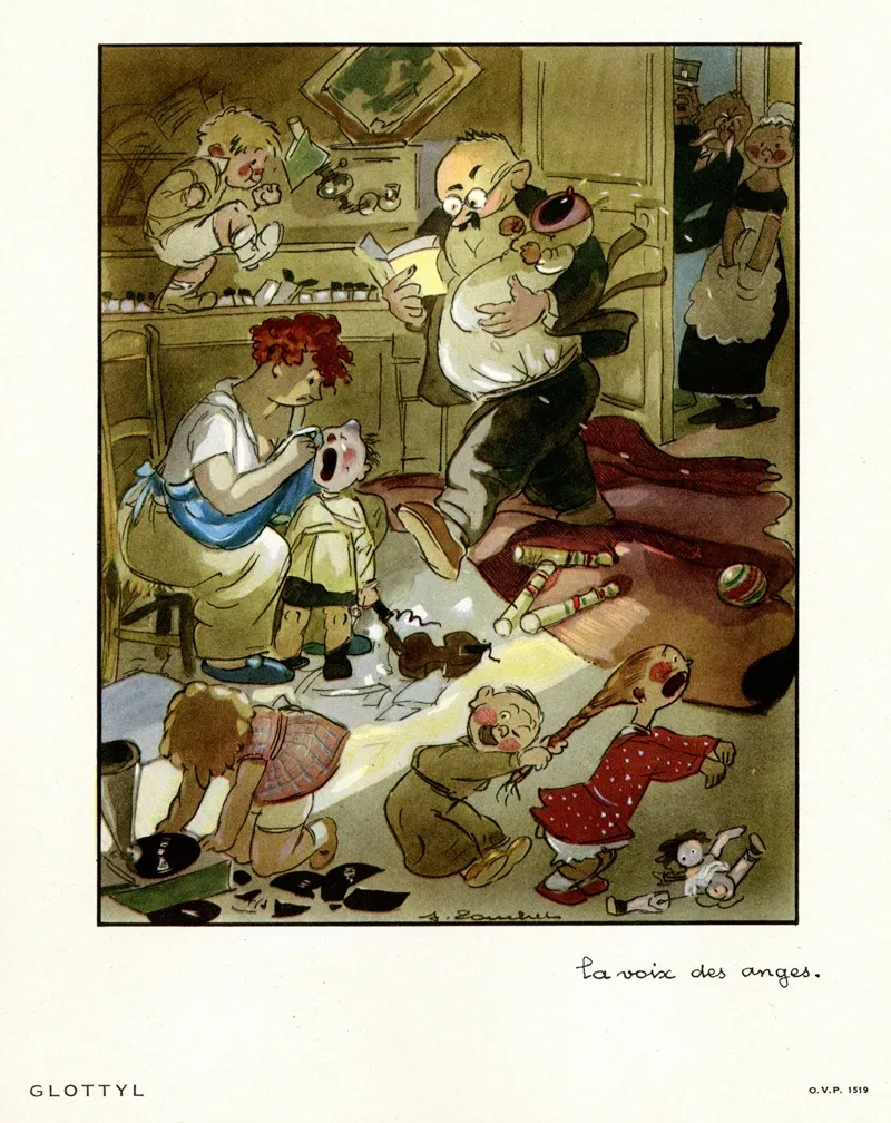 La Voix Des Anges Wall Art by Jacques Touchet - High-Resolution Digital Print