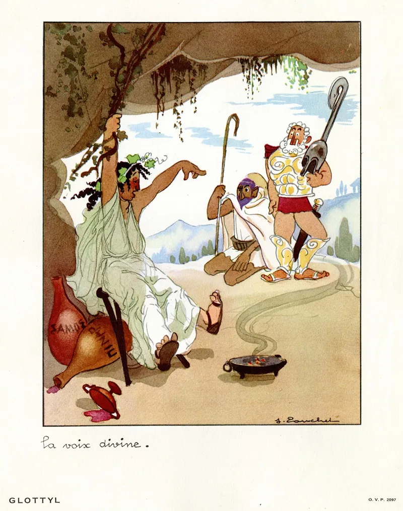 La Voix Divine Wall Art by Jacques Touchet - High-Resolution Digital Print