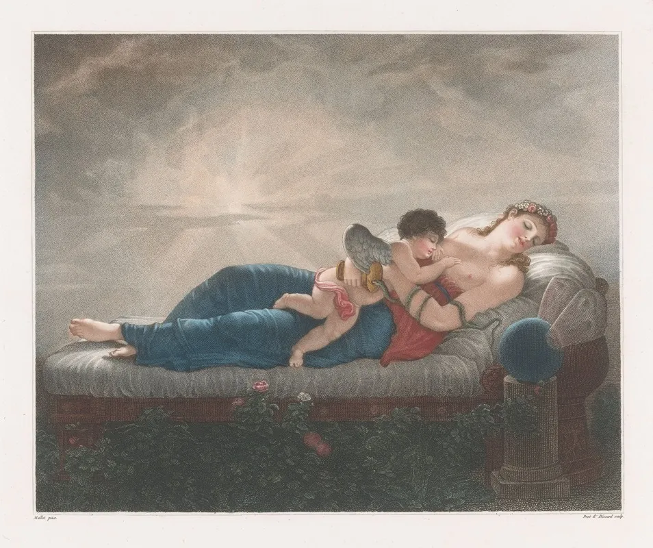 La Volupte Lendort Wall Art by Michel Dissard - High-Resolution Digital Print