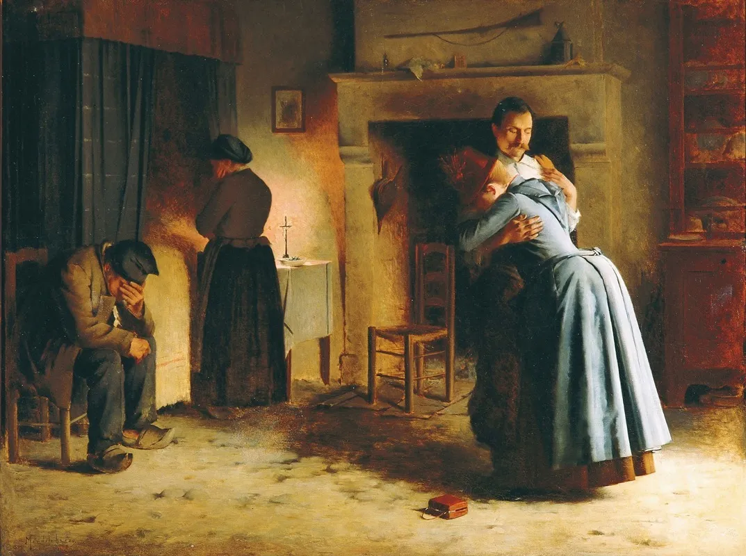 La Vuelta Al Hogar Wall Art by Graciano Mendilaharzu - High-Resolution Digital Print