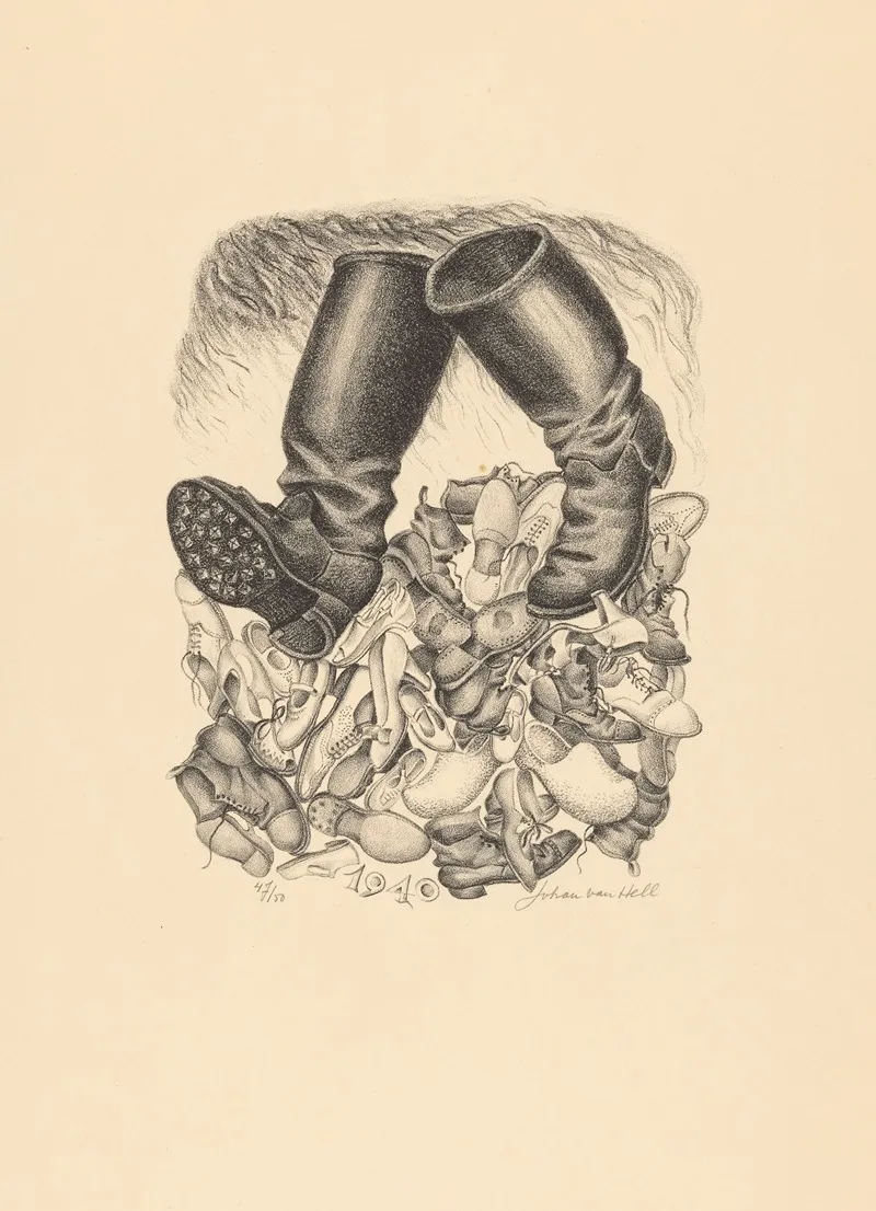 Laarzen Wall Art by Johan van Hell - High-Resolution Digital Print