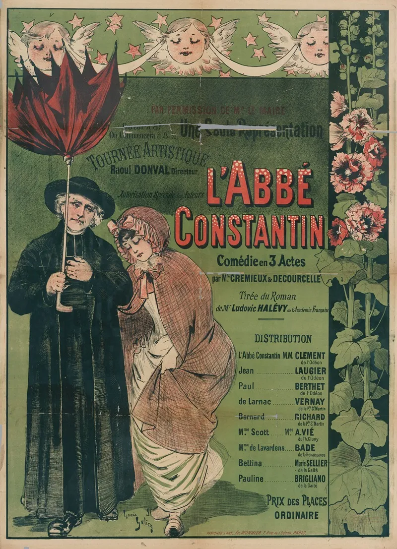 Labbe Constantin Wall Art by Louis Galice - High-Resolution Digital Print
