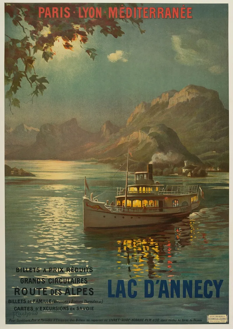 Lac Dannecy Plm Wall Art by François Cachoud - High-Resolution Digital Print