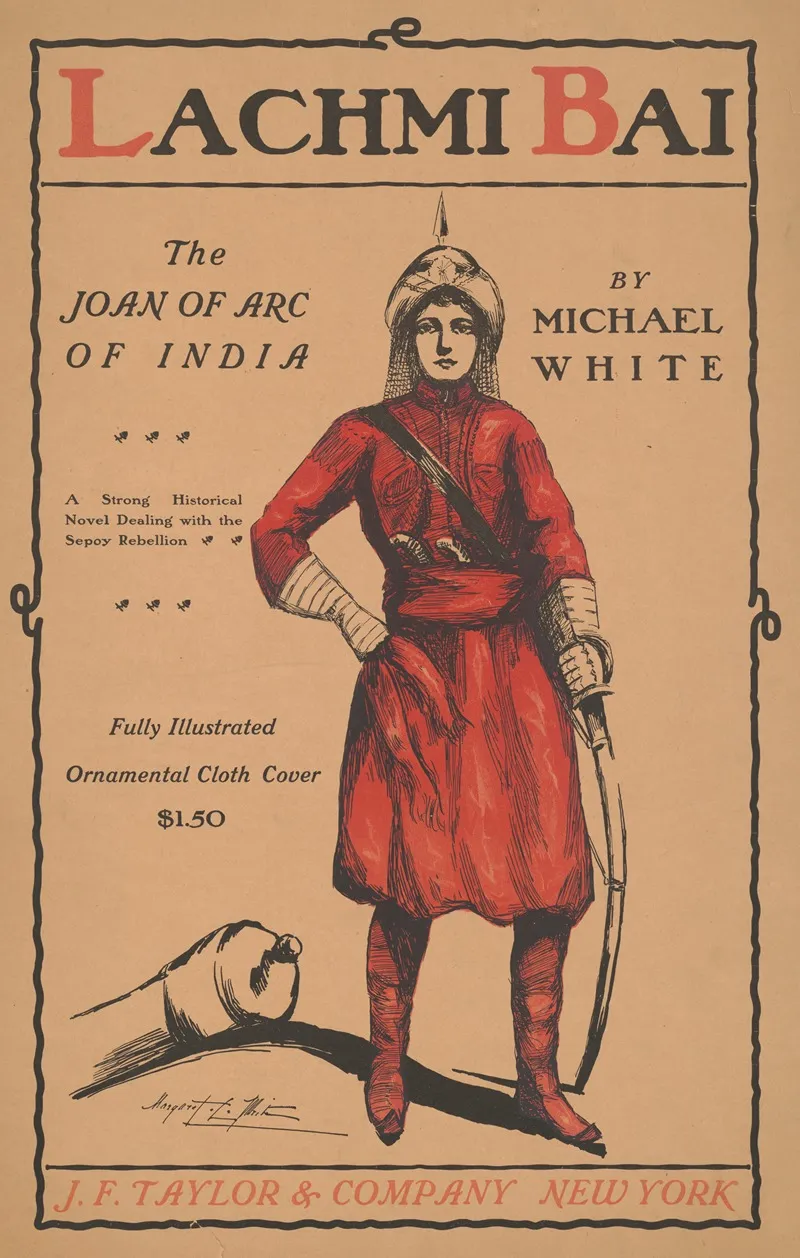 Lachmi Bai The Joan Of Arc Of India By Michael White Wall Art by Margaret White - High-Resolution Digital Print