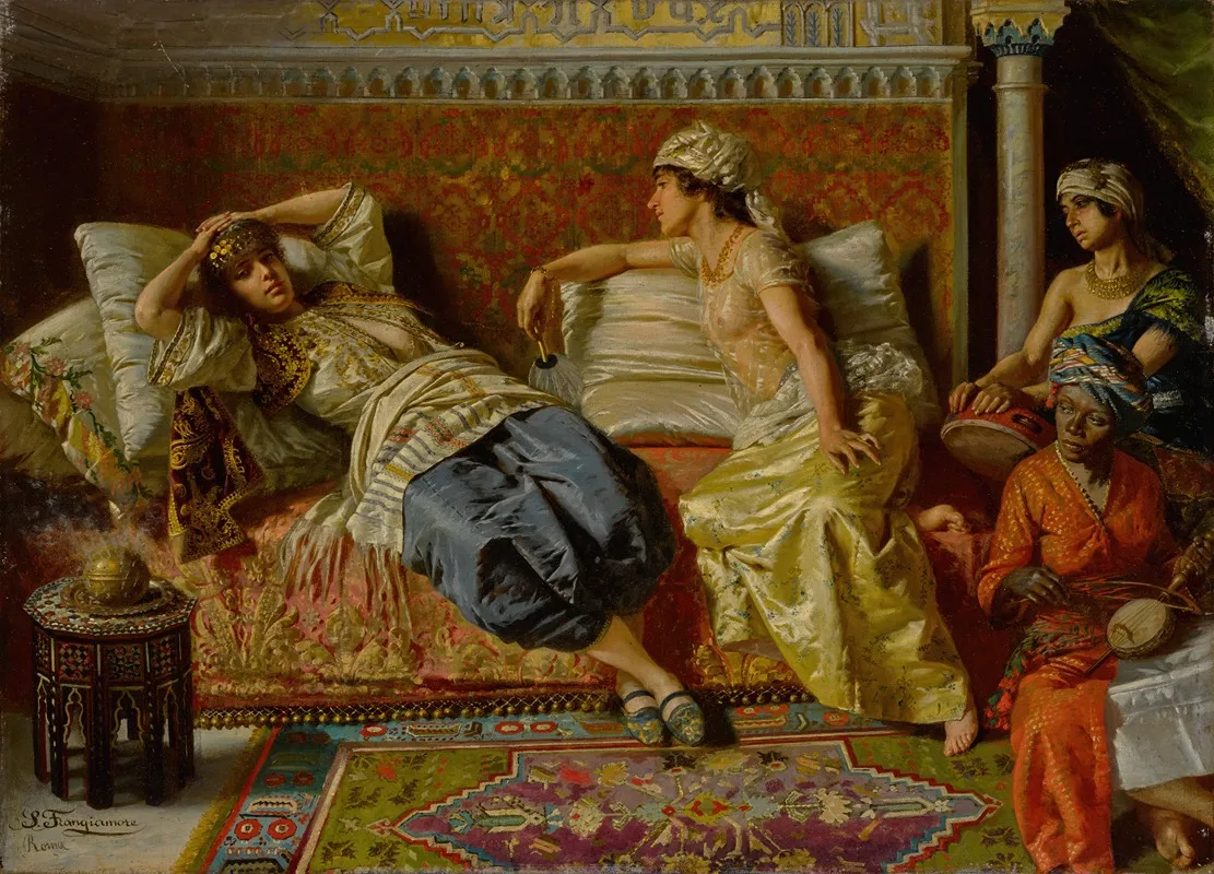 Ladies Of The Harem Wall Art by Salvatore Frangiamore - High-Resolution Digital Print