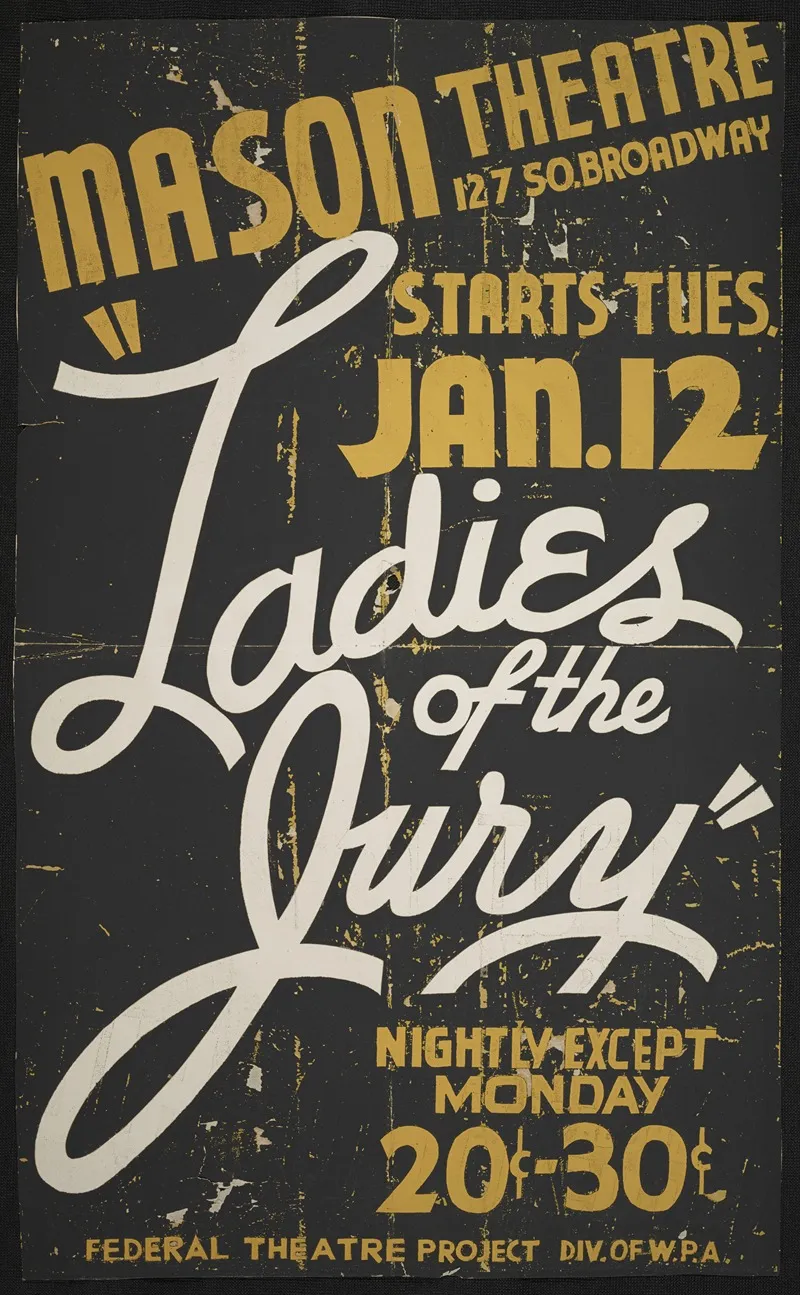 Ladies Of The Jury Wall Art by Anonymous - High-Resolution Digital Print