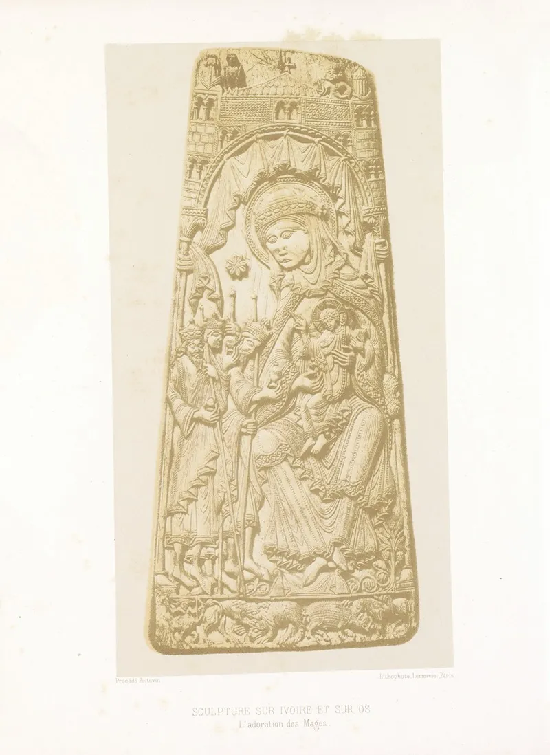 Ladoration Des Mages 6 Wall Art by Joseph Rose Lemercier - High-Resolution Digital Print