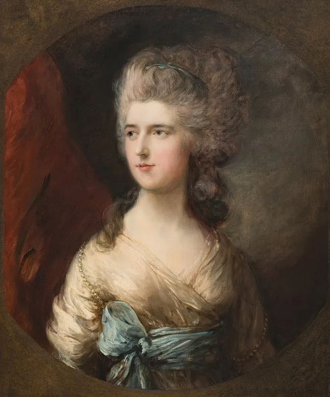 Lady Anna Horatia Waldegrave Wall Art by Thomas Gainsborough - High-Resolution Digital Print