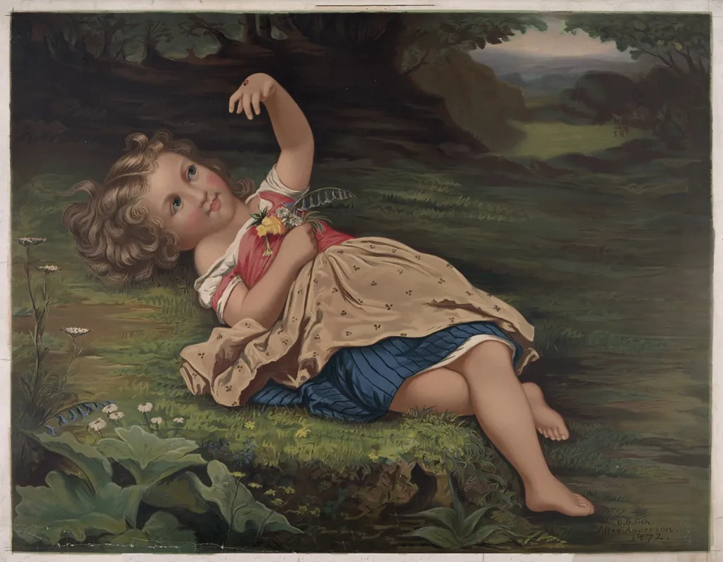 Lady Bug Lady Bug Fly Away 2 Wall Art by George Gardner Fish - High-Resolution Digital Print
