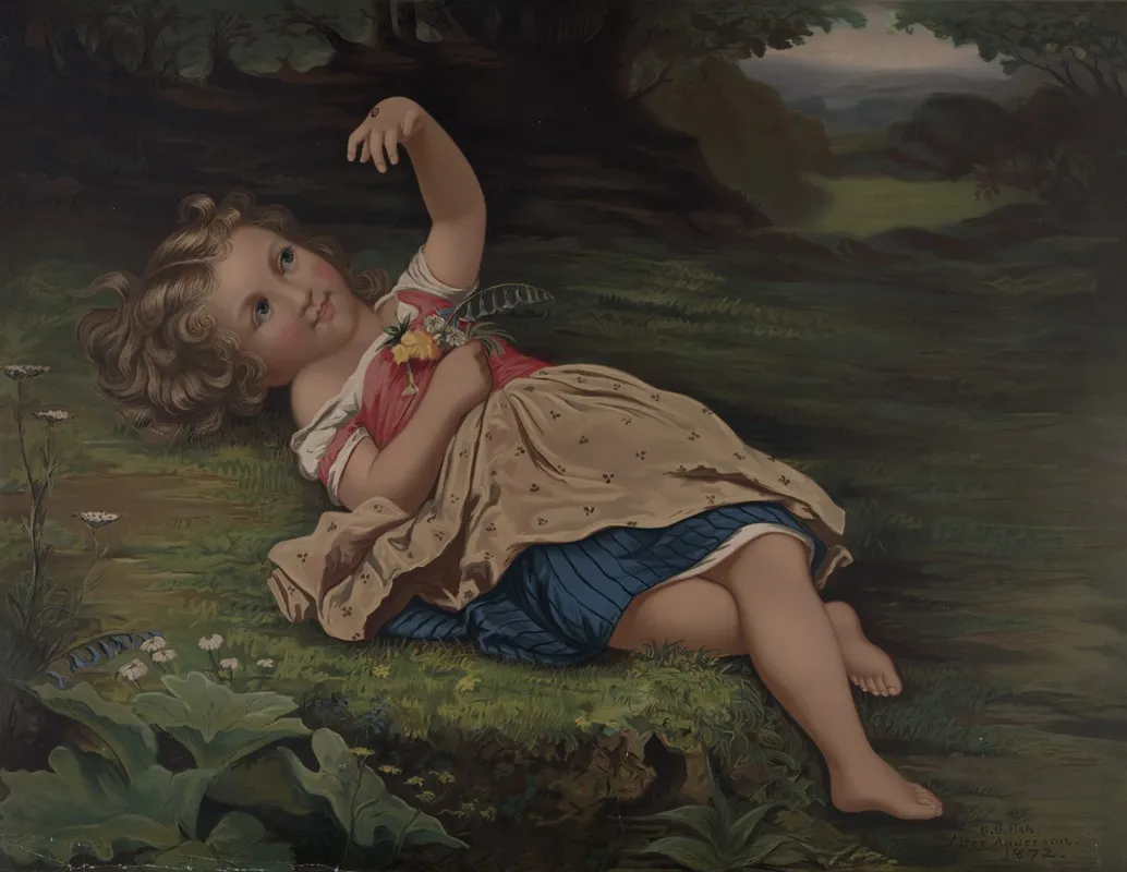 Lady Bug Lady Bug Fly Away Wall Art by George Gardner Fish - High-Resolution Digital Print