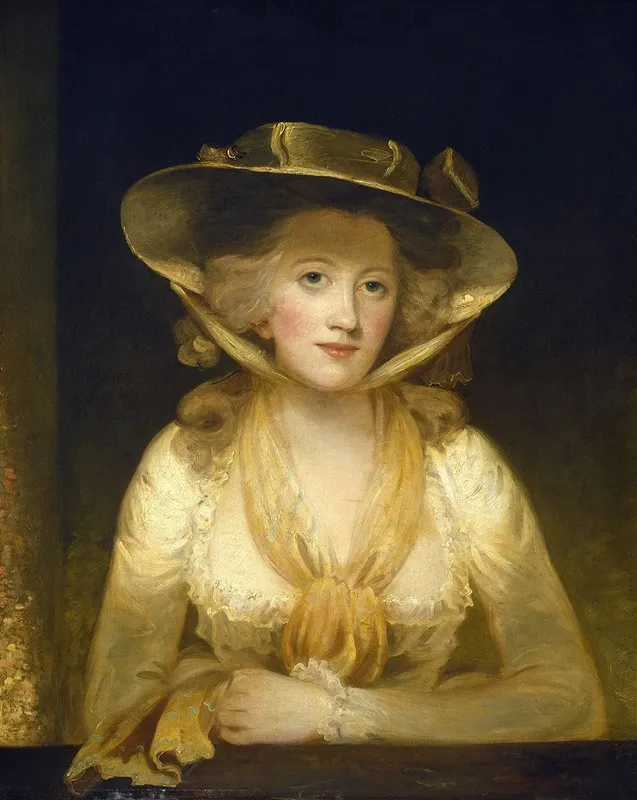 Lady Cunliffe Wall Art by John Hoppner - High-Resolution Digital Print
