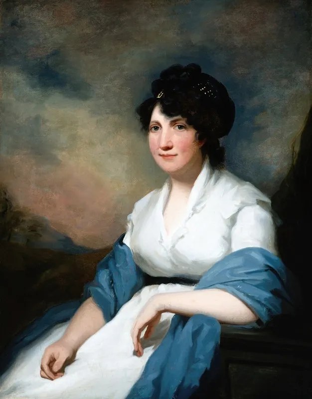 Lady Delves Broughton Wall Art by Sir Henry Raeburn - High-Resolution Digital Print