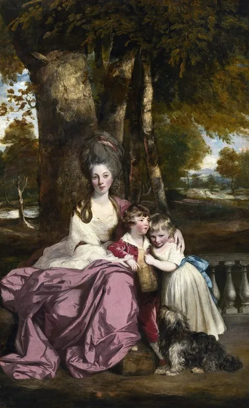 Lady Elizabeth Delme And Her Children