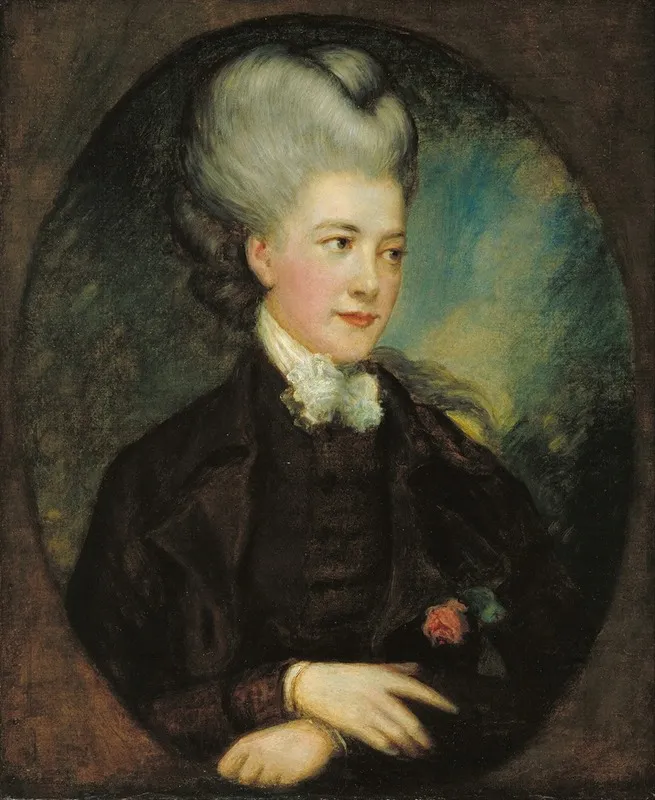 Lady Georgiana Poyntz Countess Spencer Wall Art by Thomas Gainsborough - High-Resolution Digital Print