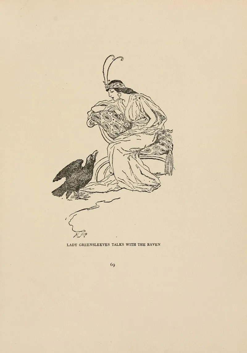 Lady Greensleeves Talks With The Raven