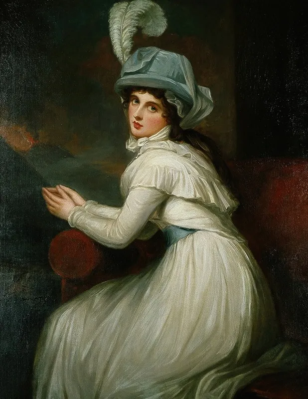 Lady Hamilton Wall Art by George Romney - High-Resolution Digital Print