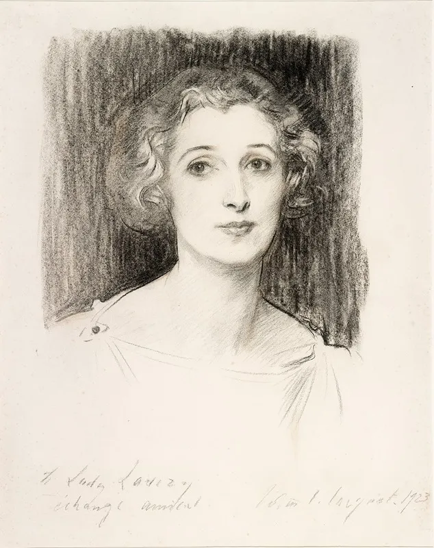 Lady Hazel Lavery C 1887 1935 2nd Wife Of The Artist Sir John Lavery