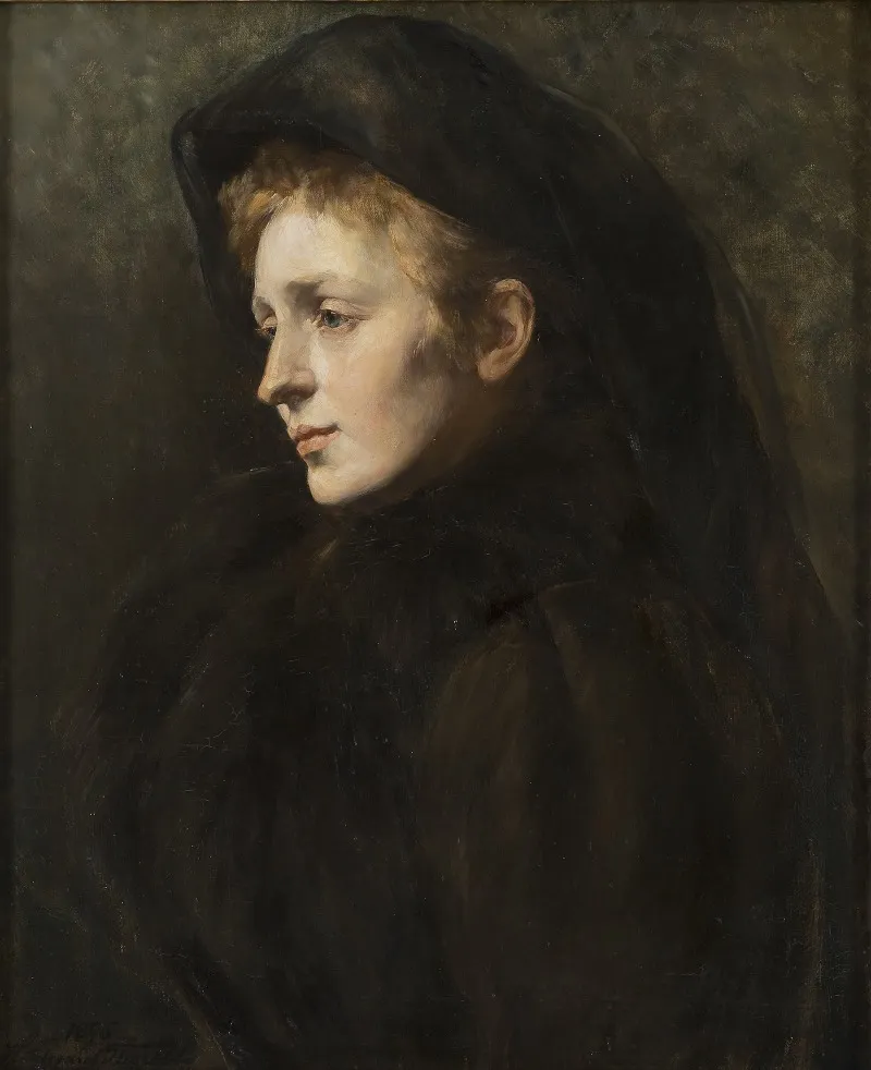 Lady In Mourning
