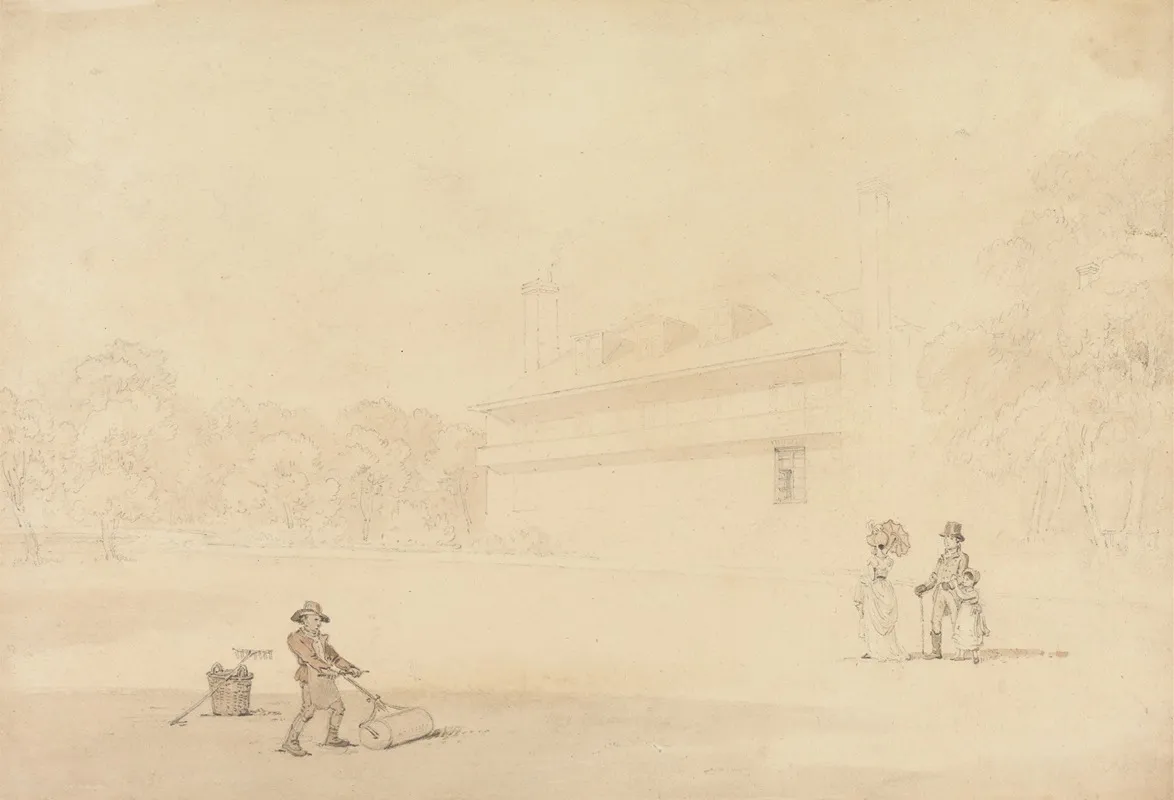 Lady Macartneys Villa At Chiswick