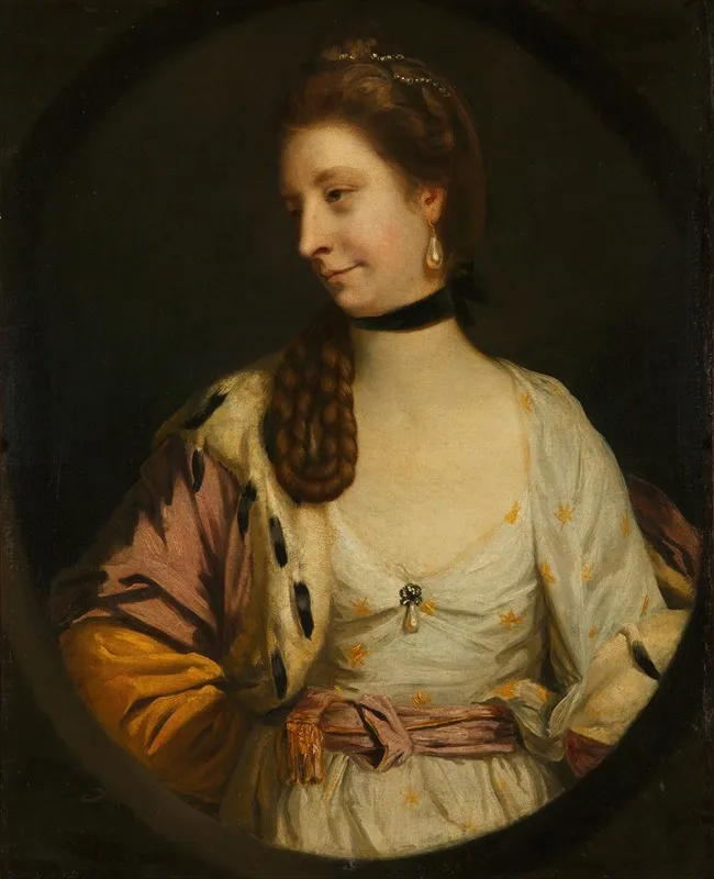 Lady Sondes Wall Art by Sir Joshua Reynolds - High-Resolution Digital Print