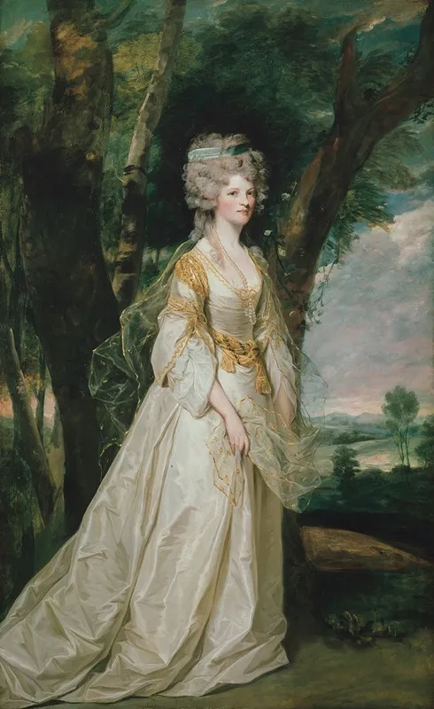 Lady Sunderlin Wall Art by Sir Joshua Reynolds - High-Resolution Digital Print