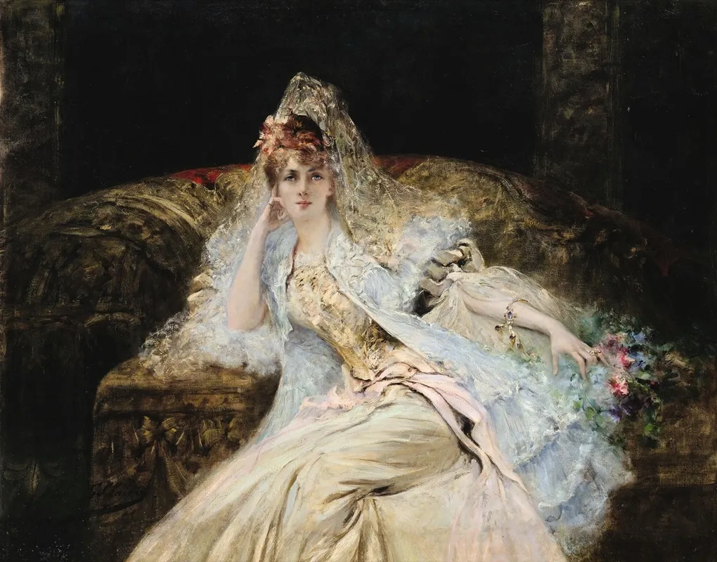 Lady With A Mantilla
