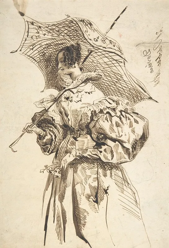 Lady With A Parasol 3