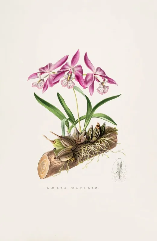 Laelia Majalis Wall Art by James Bateman - High-Resolution Digital Print