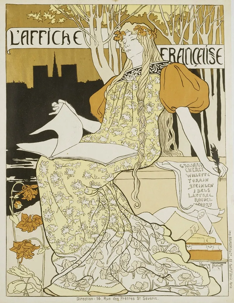 Laffiche Francaise Wall Art by Henri Thiriet - High-Resolution Digital Print