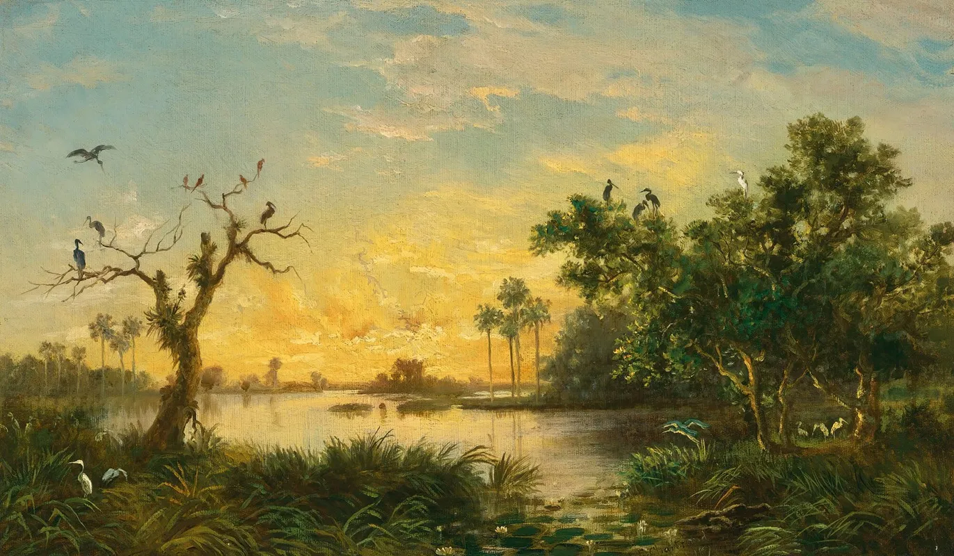 Laguna Al Atardecer