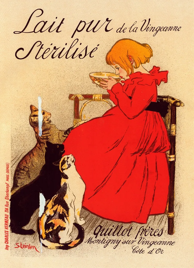 Lait Pur Sterilise De La Vingeanne Wall Art by Anonymous - High-Resolution Digital Print