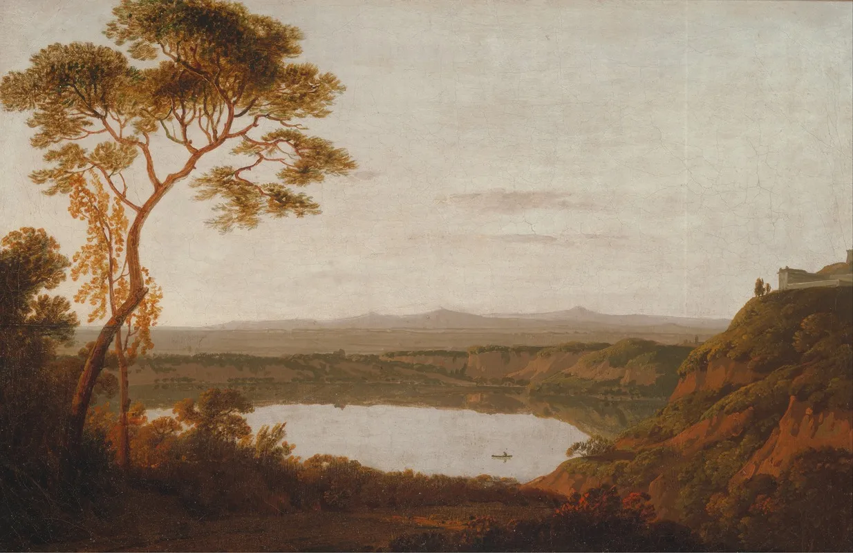 Lake Albano 2 Wall Art by Joseph Wright of Derby - High-Resolution Digital Print