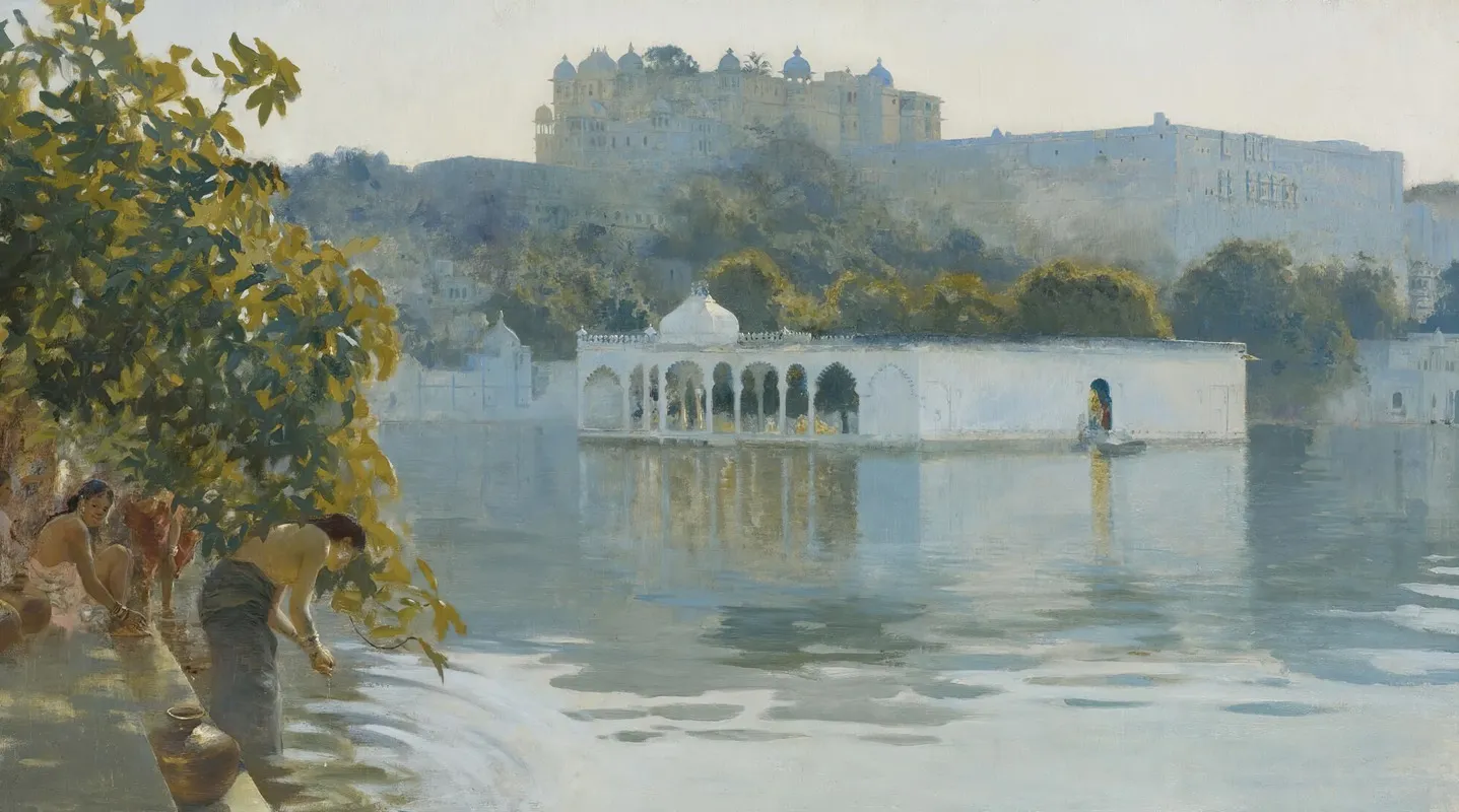 Lake At Oodeypore India