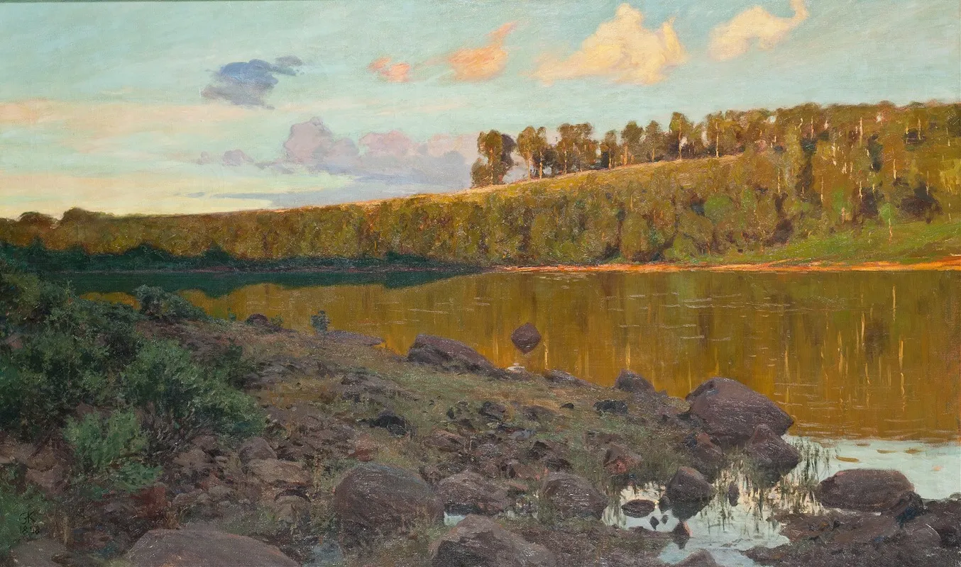 Lake In The Forest