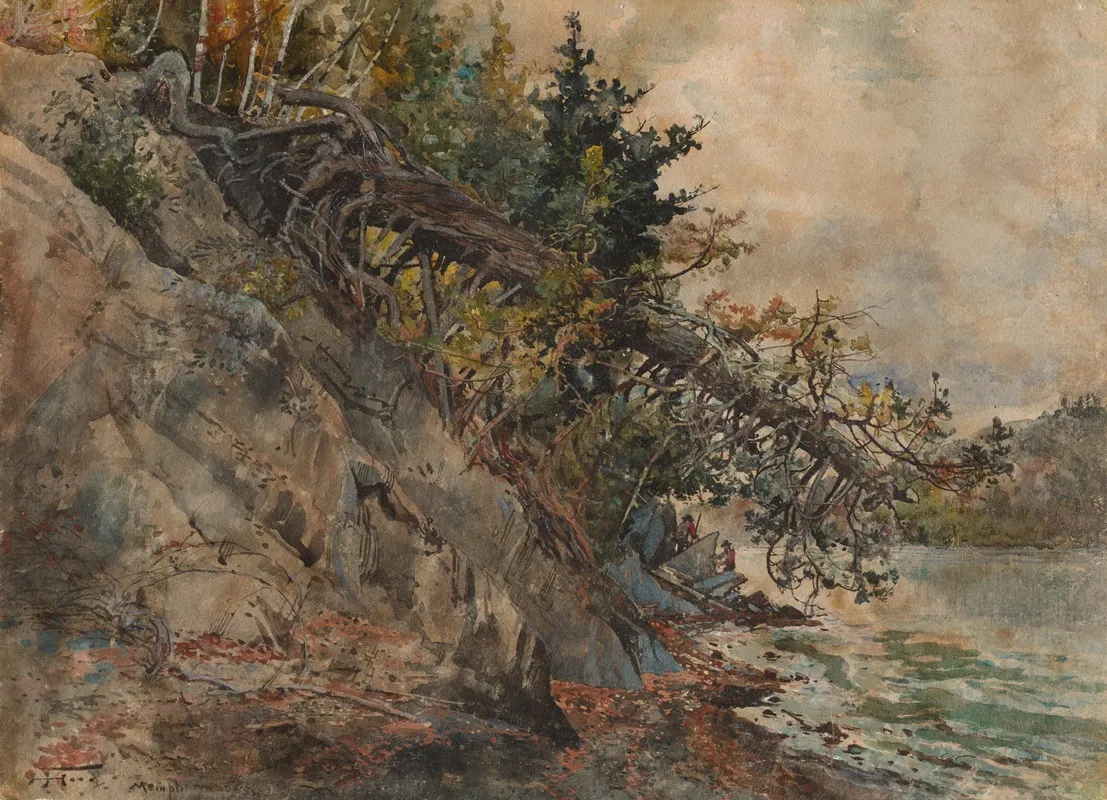Lake Memphremagog Wall Art by Harry Fenn - High-Resolution Digital Print