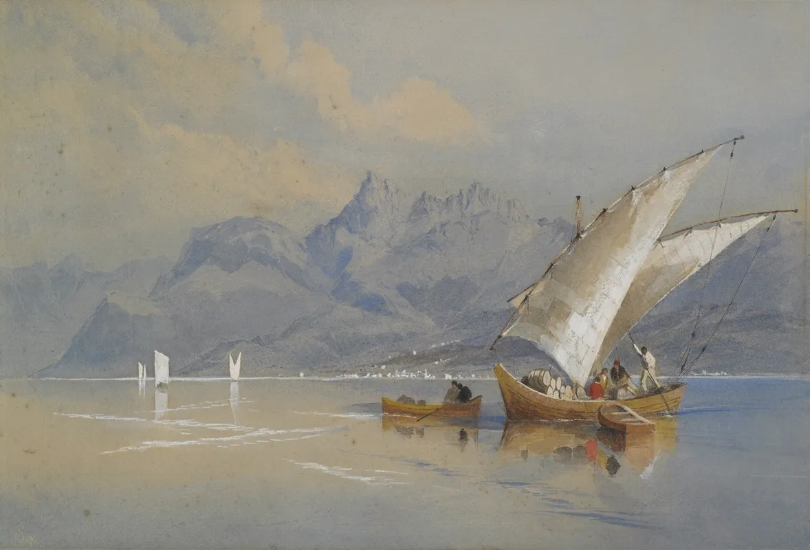 Lake Of Como Wall Art by Richard Principle Leitch - High-Resolution Digital Print