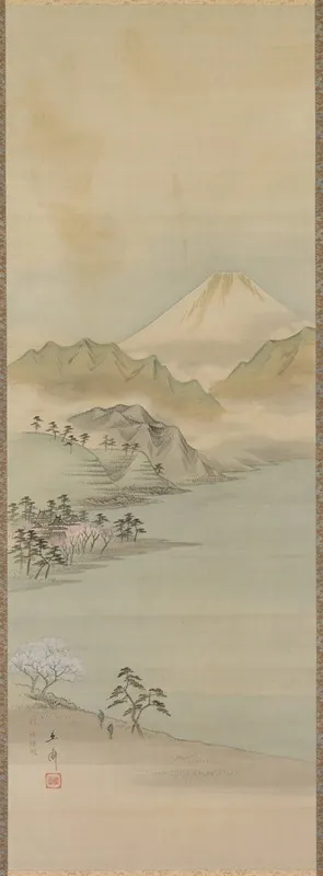 Lake Suwa Wall Art by Utagawa Hiroshige - High-Resolution Digital Print