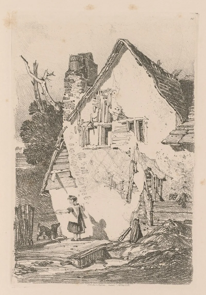 Lakenham Near Norwich Wall Art by John Sell Cotman - High-Resolution Digital Print