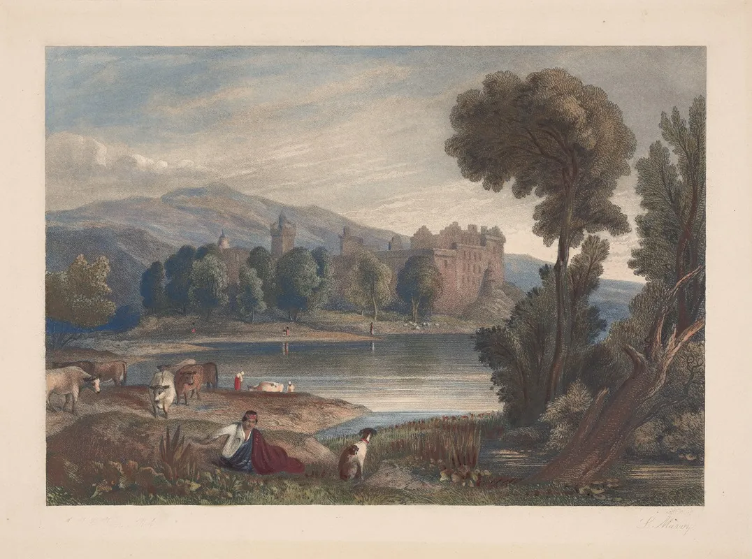 Lakeside Castle Joseph Mallord William Turner